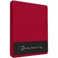 Dommelin Topper Hoeslaken 5-9 cm Bordeaux (Katoen 180TC)-160 x 200 cm
