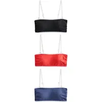 Next - Dames - Set van 3 bandeau-bikinitops - Rood