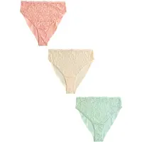 Next Slip crème / mintgroen / koraal