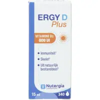 Nutergia Ergy D Plus 15 ml Orale druppels