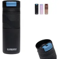 Kambukka Cabo Grip Thermosbeker 500 ml - Koffiebeker To Go - Lekvrije Koffiebeker - RVS - Moonlight Haze