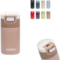 Kambukka Etna Thermosbeker 300 ml - Koffiebeker To Go - makkelijk reinigen - lekvrije Koffiebeker - Theebeker - Travel Mug - Cinnamon Charm