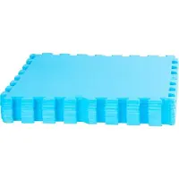 STREND PRO Zwembadondertegels EVA MT508 STRONG, 500x500x8 mm, blauw, verpakking van 9 stuks