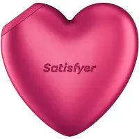 Satisfyer Cutie Heart - luchtdruk clitorisstimulator (roze)