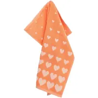 Bunzlau Castle Hearts keukendoek 53x60 Orange