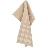 Bunzlau Castle Hearts keukendoek 53x60 Sand