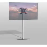 Cavus Vloerstandaard ELLIPS rvs 150 cm VESA 300x300