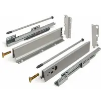Sotech Lasysteem SO-BOX Wit Hoogte: 199 mm met Zijmontage Stang Diepte: 350 mm Lade stressbestendig tot 40 Kg Soft-Close