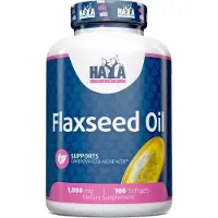 Haya labs Flaxseed Oil - 100 softgels