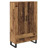 vidaXL Highboard Oud Hout Bewerkt hout