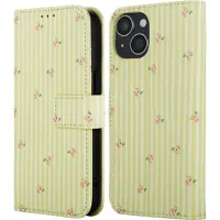 IMoshion Design Bookcase voor de Apple iPhone 13 - Garden Stripes