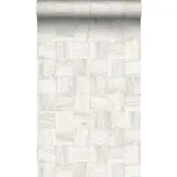 Origin Wallcoverings behang sloophout motief roomwit - 53 cm x 10.05 m - 347515