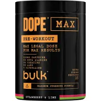 Bulk Dope Max Pre-Workout (25 serv) Strawberry & Lime - Pre-Workout - Pre-Workout Booster
