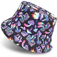 JeiibrZui Bucket Hat Zonnehoed - Unisex Katoen - 56-58 Cm - 1 Stuks - Faltbaar Voor Outdoor Wanderen Camping