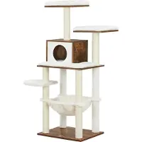 OEM Klimrek voor katten - Modern, vintage bruin