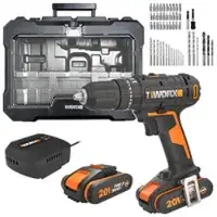 WORX Klopboormachine Wx370.2 - 20v - (2x 1,5ah)