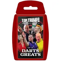 Winning Moves kaartspel Darts Greats Top Trumps versie 2 multicolor.