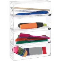 OEM Transparker Organizer met 4 lades - Transparant acryl - Ruimtebesparend en multifunctioneel