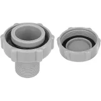 OEM Zwembadcoating - Zwembadaccessoires - Reparatie van lekkages - Lekdichte zwembadafdekking - 5x1,6 cm - Grijs