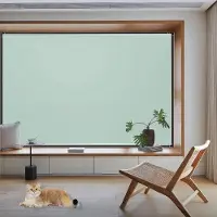 OEM Verduisteringsgordijn - Rolgordijn - Slaapkamer - Waterbestendig materiaal - 165 x 190 cm - Groen