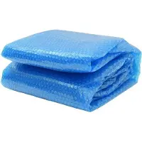 OEM Zwembaddekking - Zonnezeil/warmtezak - Zwembad verwarmen - Duurzame PE luchtbelkussen - 381 cm - Blauw