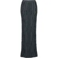 Killstar - Gothic Maxirok - Forest Fable - Thorned Woods Maxi Skirt - XS tot 4XL - voor Vrouwen - zwart - Maat XL