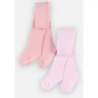 Noukie'S - Broekkousen - Collant set van 2 paar- Roze - 16 / 3 maand