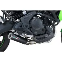 Gpr Exclusive M3 Black Titanium Kawasaki Versys 650 23-26 Niet Gehomologeerd Volledig Uitlaatsysteem