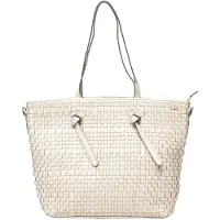 Berba Amalfi Shopper chalk schoudertas dames