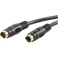 Secomp S-Video Kabel, zwart, 5 m