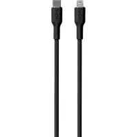 Puro PUCAPLTUSBCICONBLK Lightning-kabel 1,5 m Zwart