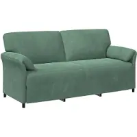 vidaXL 3-Zits Sofa Zeegroen 198 x 83 x 95 cm Fluweel