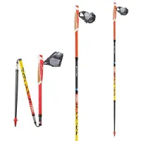 TSL Outdoor Spoorpalen Trail Carbon 4 Cork Fire | Maat 135 cm