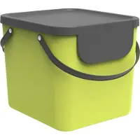 Rotho Albula afvalscheiders - BPA vrij - 40L - lime groen