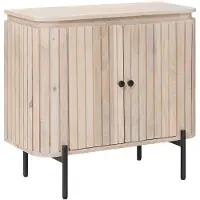 Syfax Dressoir 70 x 30 x 65 cm Massief Mango Hout en Geengineerd Hout