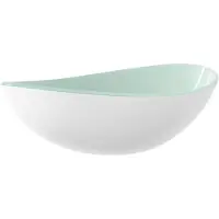 Syfax Wasbak 54,5x35x15,5 cm gehard glas wit