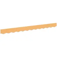 vidaXL vervangende markies volant Zand 481 x 20 cm Polyester