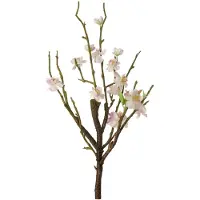 Asa selection Deko kersenbloesemstruik, kunstplant, kunstbloem, decoratie, kunststof, roos, 40,5 cm, 66461444
