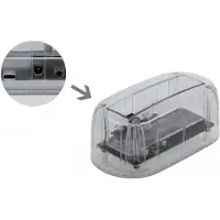 DeLOCK USB Type-C Docking Station for 1 x SATA HDD / SSD transparent