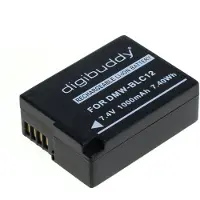 Digibuddy Akku kompatibel zu Panasonic DMW-BLC12 Li-Ion