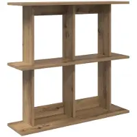 vidaXL Wandplank Muurmontage Artisanaal eiken 100 x 20 x 75 cm