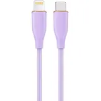 Gembird USB Type-C naar 8-pins oplaad- en datakabel, 1,5 m, Paars