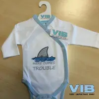 Vib Romper blauw Trouble