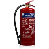 Smartwares FEX‑15160 Poederblusser – 6 kg – Brandklasse ABC – Inclusief Bevestigingsbeugel – Voor Thuis & Kantoor