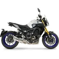 Gpr Exclusive Gp-revo Titanium Yamaha Mt-09 14-16 Gehomologeerd Compleet Uitlaatsysteem