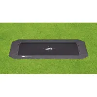 Akrobat Flat to the ground Trampoline Rechthoekig Primus Plus Zwart/Zwart 520 x 305 cm