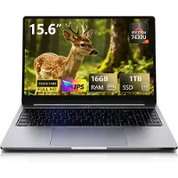 Ninkear A15 Pro 16 inch laptop - 2,5K Display - AMD Ryzen 5 5500U - 16GB DDR4 RAM - QHD 120Hz - Windows 11