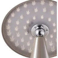 Beacon Lighting Beacon LED tafellamp op accu Kinoko, bruin, 27 cm, CCT dimbaar, bruin / roest, Woon-/ Eetkamer, Kunststof, Modern