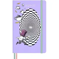 Moleskine 18 Maanden Agenda - 2026/27 - Alice in Wonderland - Wekelijks - Large - Mad Hatter