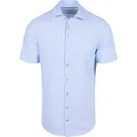 R2 Amsterdam Casual hemd korte mouw striped seersucker short slee 132.wspss.033/018